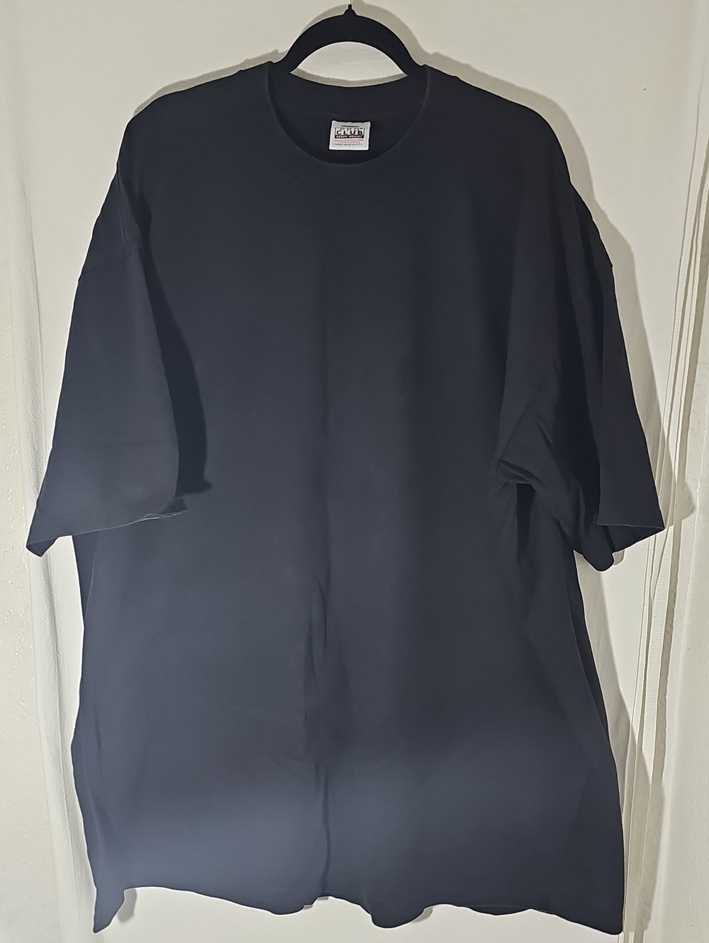 Premium Black Short Sleeve Crewneck T-Shirt - Unbranded